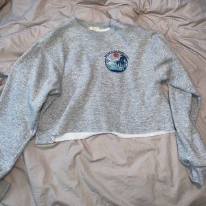 Crop sweatshirt